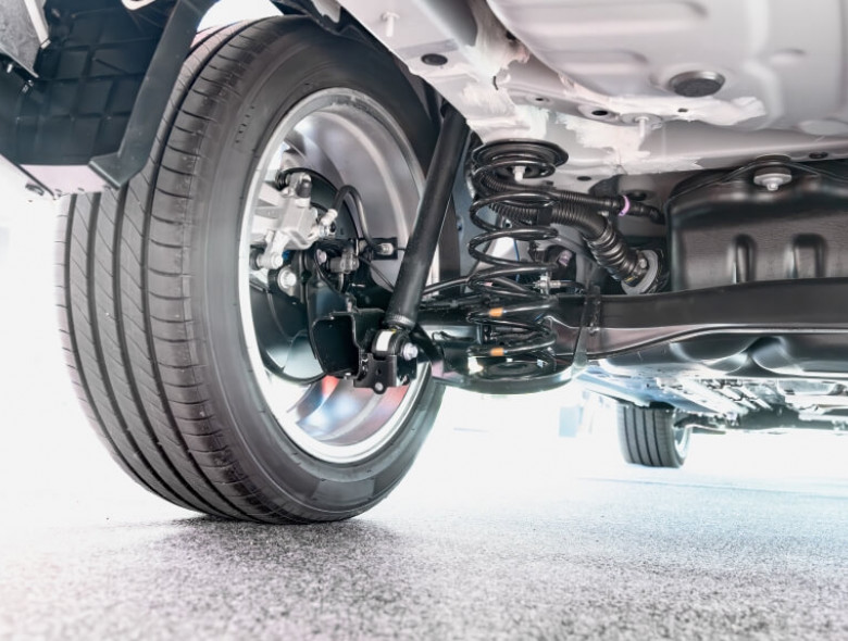sistema de suspensão de carros